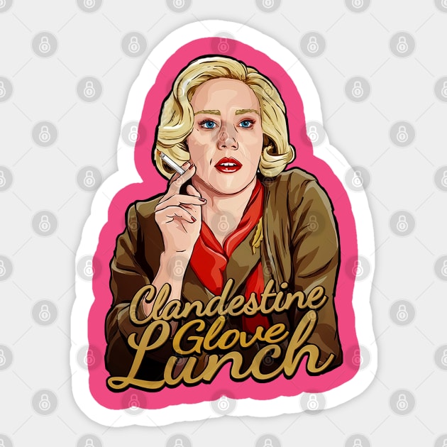 Kate Mckinnon Illustrasi Sticker by Tonia Natsu